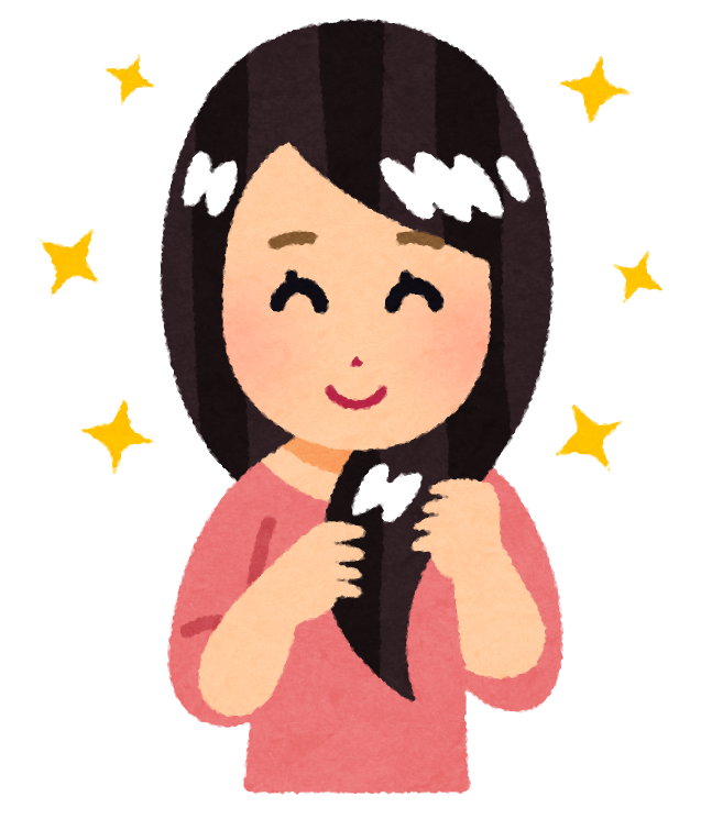 内側から輝く！髪の艶！